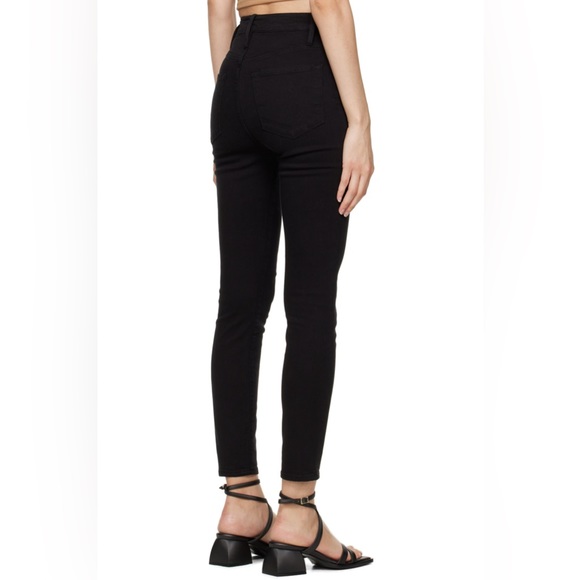 Frame Ali High Rise Cigarette Jeans - Picture 3 of 15